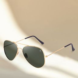 FUNGLASSES Unisex Aviator Sunglasses with UV Protected Lens-16