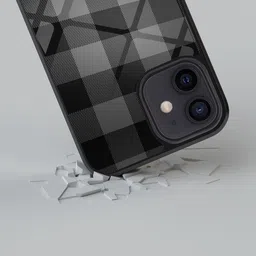 macmerise Geometric Printed iPhone 12 Pro Back Case Mobile Accessories-image-9