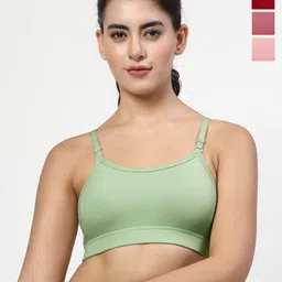 LILY Pack Of 4 Full Coverage Workout Bra-12