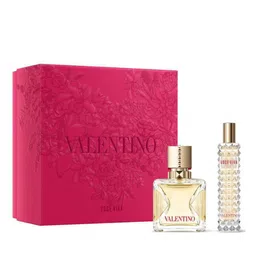 Valentino Women Voce Viva Gift Set - Eau De Parfum 50ml & Travel Size 15ml-13