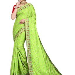 jayant creation Multicoloured Silk Blend Sarees-picture-12