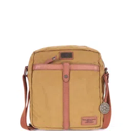 KOMPANERO Unisex Voyager Leather Messenger Bag-53