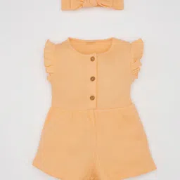 DeFacto Girls Cotton Capri Jumpsuit-image-39