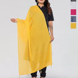 Moda Rapido Selection Of 5 Striped Dupattas-picture-57