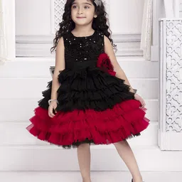 Ministitch Net Fit & Flare Dress-picture-57