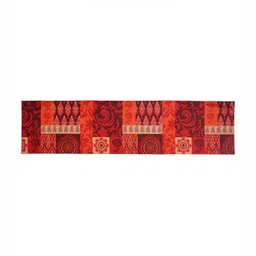 PENTADECO Red Printed Table Runner image 2