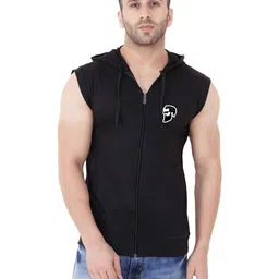 Blisstone Men Solid Hooded Cotton Sporty Jacket-picture-16