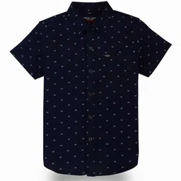 Gini and Jony Boys Standard Opaque Printed Casual Shirt-image-41