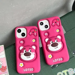 CASE CREATION Cartoon Characters Printed iPhone 16 Pro Max Back Case-picture-29