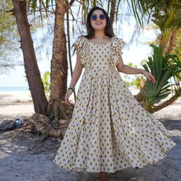 CORSICA Floral Print Maxi Dress-image-79