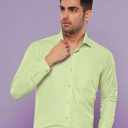 John Philips Men Slim Fit Opaque Casual Shirt-image-35