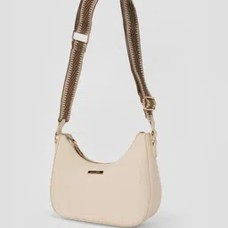 Forever Glam by Pantaloons PU Structured Hobo Bag-33
