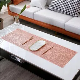 Dakshya Industries White & Yellow Printed Table Runner-53