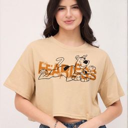 Dreambe Women 2Pc Printed Drop-Shoulder Sleeves T-shirt-image-56