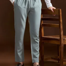 THE BEAR HOUSE Men Slim Fit Trousers-image-87