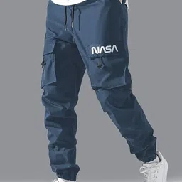 R.Code by The Roadster Life Co. Men Relaxed-Fit Joggers-image-89