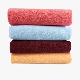 JOYFILLS Maroon Solid Water Resistant Mattress Protector-image-55
