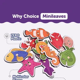 Mini Leaves BPA Free Puzzles Toy Learning and Development Toys image 3