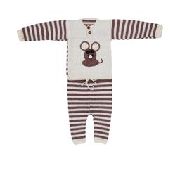 latest dresses Unisex Kids Woolen Clothing Set-picture-43