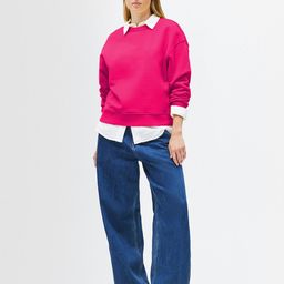 Kotty Women Solid Round Neck Full Sleeve Sweatshirt-picture-43