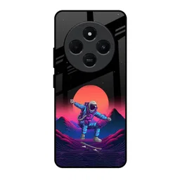 QRIOH Retro Astronaut Printed Redmi 14C 5G Impact Resistant Back Case-picture-13