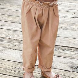 LULU & SKY Girls Slim Fit High-Rise Trousers-image-37