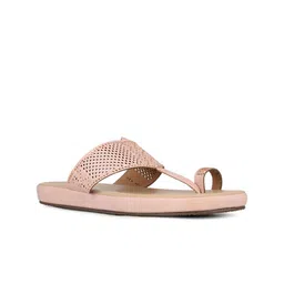 Inc 5 Women Party One Toe Flats with Laser Cuts-image-26