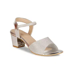 Smart & Sleek Open Toe Block Heels image 4