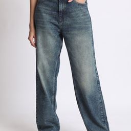 The Roadster Lifestyle Co Women Tinted Straight Fit Cotton Jeans-image-27