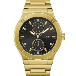 GUESS Men Dial & Stainless Steel Bracelet Style Straps Analogue Watch GW0795G4-image-90