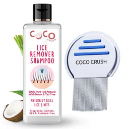 Coco Crush Lice Remover Shampoo 200 ml With Comb image 1