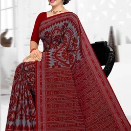 TARENI Women Ethnic Motifs Printed Traditional Sambalpuri Saree-picture-26