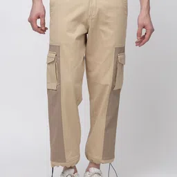 7OUNCE Men Easy Wash Cargos Trousers-picture-16