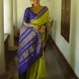all about you Woven Design Silk Cotton Banarasi Saree-picture-30