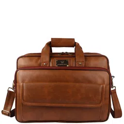 Fashion twist Men Leather Laptop Bag-41