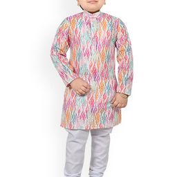 Arshia Fashions Boys Printed Regular Kurta with Pyjamas-picture-53