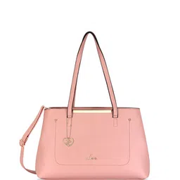 Lavie Women Arlet Medium Solid Structured Satchel Bag-54