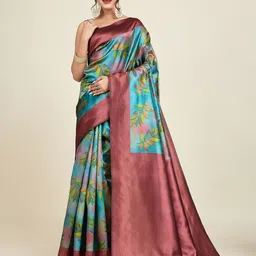 SHANVIKA Floral Printed Saree-image-63