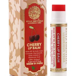 RYLLZ ESSENTIALS Cherry Lip Balm With SPF 50 PA+++- 5 g image 2