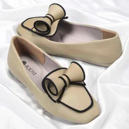 JodyHub Women Fashion with Bows Flats-51