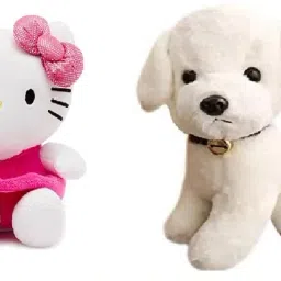 Stuffed Toy Combo Pack Set of 2 Cuddly Plush Toys for Boys & Girls - 30 cm-1