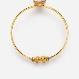 Anouk Pink Set Of 2 Gold-Plated Cubic Zirconia Studded Bangles image 2