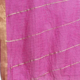 Clora Creation Magenta & Gold-Toned Printed Dupatta image 4