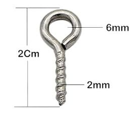 home sutra 3 Meters Stainless Steel Window Net Curtain Wire Spring with 12 Hooks (3 Meters wire + 12 Hooks) image 3