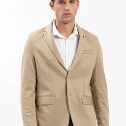 SHOWOFF Cotton Slim-Fit Single-Breasted Blazer-picture-13