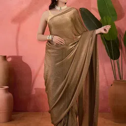 Stylum Shimmer Beads and Stones Tissue Saree-picture-14