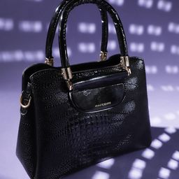 HAUTE SAUCE by Campus Sutra Women Structured Croc Handbag-image-30