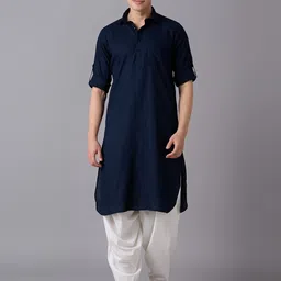 RAJUBHAI HARGOVINDAS Men Pathani Kurta-35