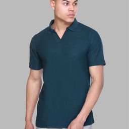 TOGS & TERRE Men Solid Polo Collar Cotton T-shirt-image-61