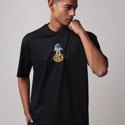 Mad Over Print Men Graphic Printed Round Neck Cotton Oversized T-shirt-image-56